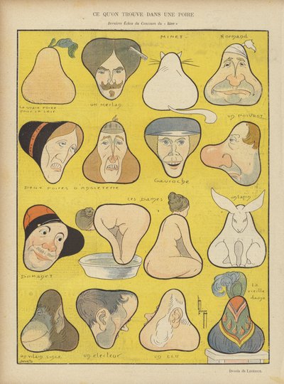 Illustration for Le Rire by Leon Lebegue