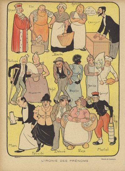 Illustration for Le Rire by Leon Lebegue