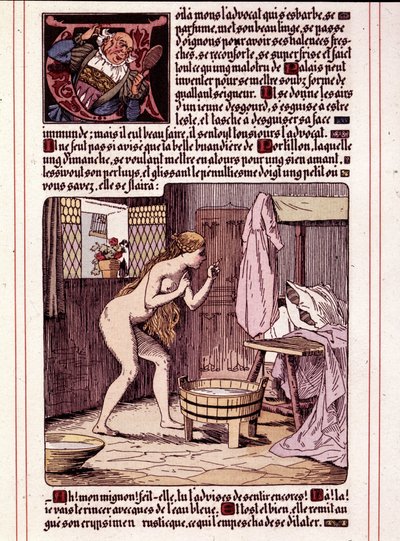 Illustration of Honore de Balzac