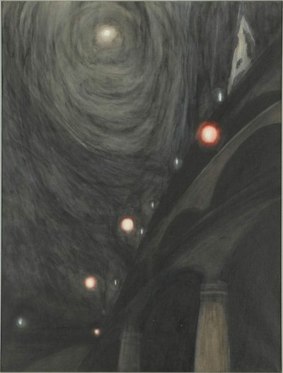 Moonlight and Light by Leon Spilliaert