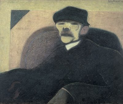 The Man with the Red Ear, Portrait of Gorky by Leon Spilliaert