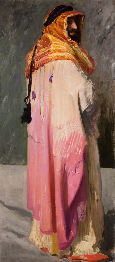Portrait of Feliks Jasieński Dressed as a Bedouin by Leon Wyczolkowski