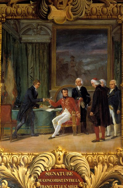 Signature of the Concordat between France and the Holy See, July 16 by Leon de Lestang Parade
