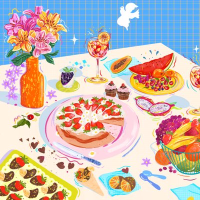Sweet Pleasures, 2025 by Leona Tsiara
