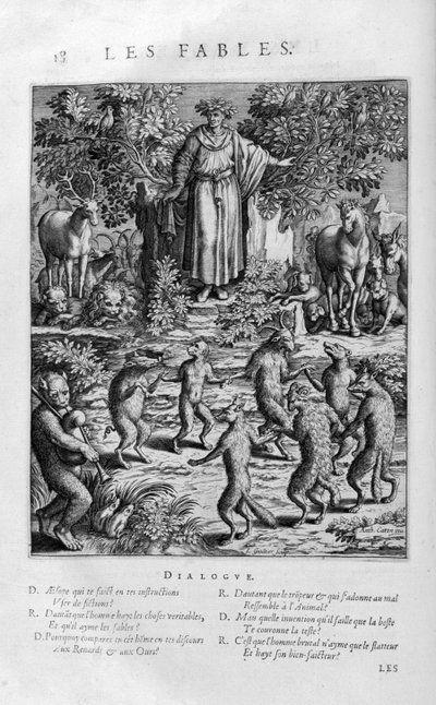 Dante muses on Aesop