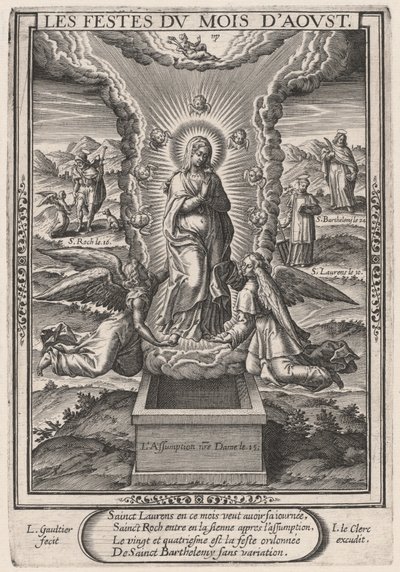 The Festivals of the Month of August (August: The Assumption) by Leonard Gaultier