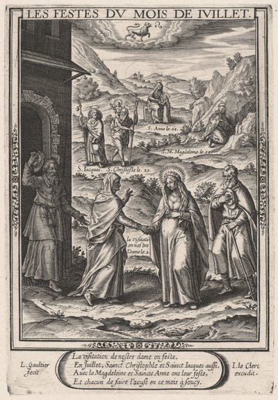 July: The Visitation by Leonard Gaultier