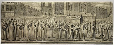 Procession of the Hunting of Sainte Genevieve by Leonard Gaultier