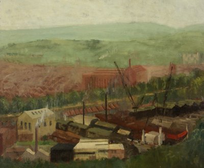 Bristol from Brandon Hill by Leonard Greaves
