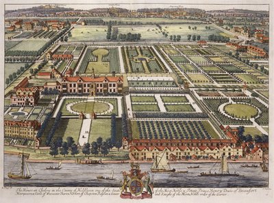 The House at Chelsea in the County of Middlesex engraved by Johannes Kip by Leonard Knyff