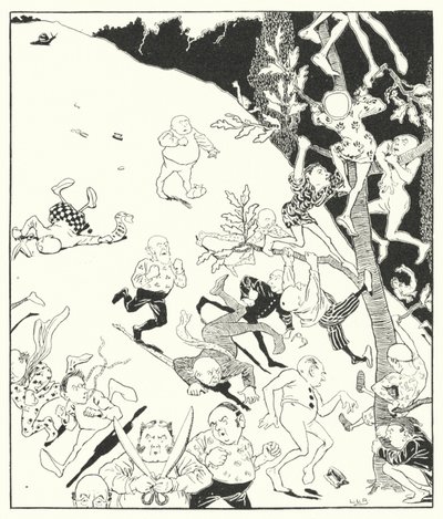 Four and twenty tailors went to kill a snail by Leonard Leslie Brooke