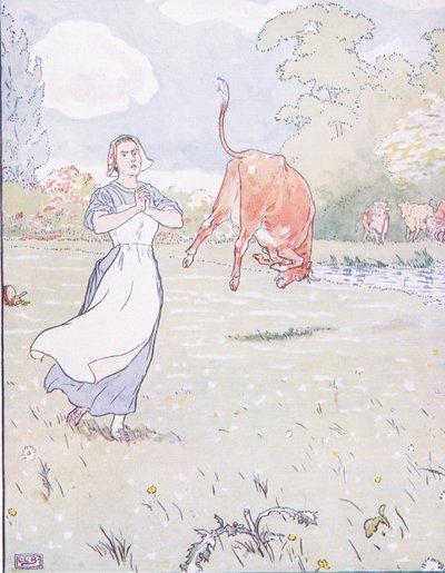 Here Mother He Shouted, Inside the Red Cow by Leonard Leslie Brooke