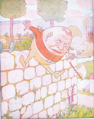 Humpty Dumpty had a great fall by Leonard Leslie Brooke