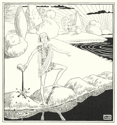 If All the World Was Apple-pie, and All the Sea Was Ink by Leonard Leslie Brooke