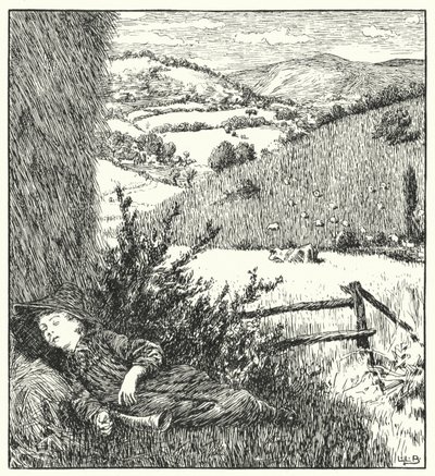 Little boy blue, come, blow up your horn by Leonard Leslie Brooke