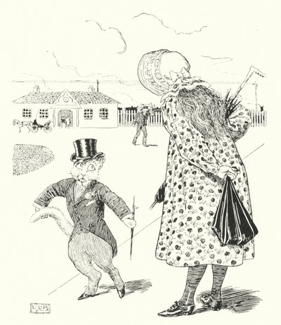 Pussy-cat, Pussy-cat, Where Have You Been? by Leonard Leslie Brooke