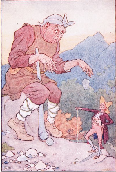 The Giant and the Tailor: The Brave Little Tailor by Leonard Leslie Brooke