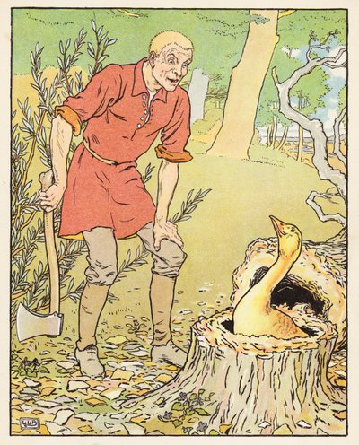 The Golden Goose by Leonard Leslie Brooke