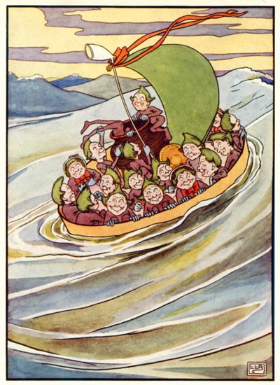 The Jumblies by Leonard Leslie Brooke