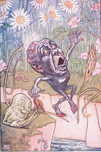 The Straw, the Coal and the Bean by Leonard Leslie Brooke