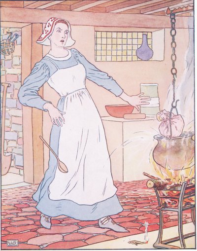 Tom Was Stirred Up in the Pudding and Tied Up in a Cloth by Leonard Leslie Brooke