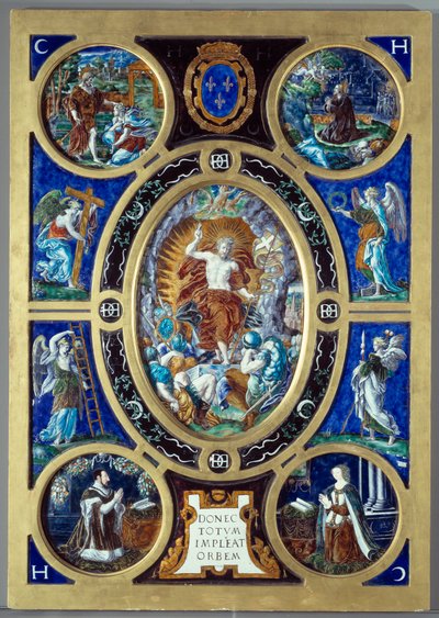 Altarpiece of the Holy Chapel: The Resurrection by Leonard Limosin