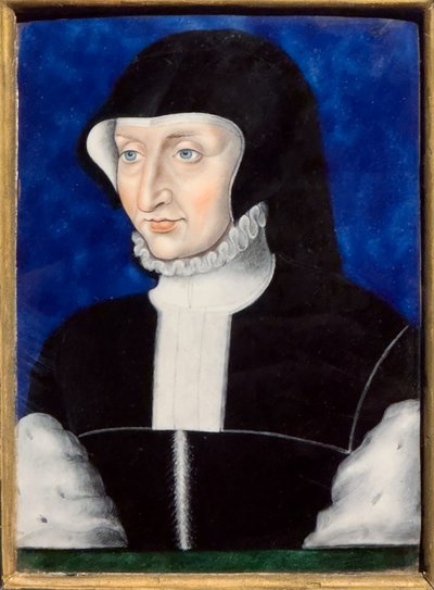 Antoinette de Bourbon, circa 1567 by Leonard Limosin