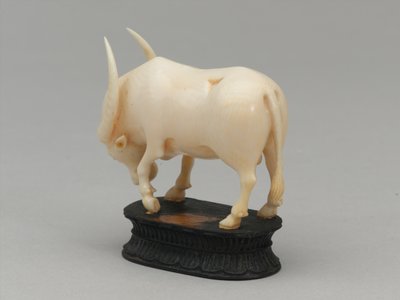 Black Bishop, Chess Piece, India by Leonard Limousin