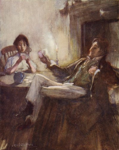 Dick Swiveller and the Marchioness by Leonard Raven Hill