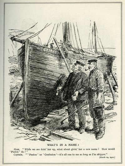 Lloyd George and the Ship 