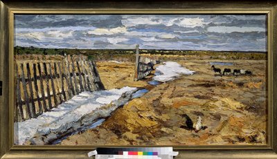 April Sun by Leonard Viktorovich Turzhansky