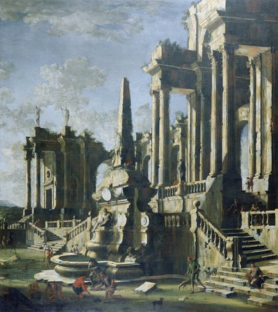 Imaginary Ruins by Leonardo Coccorante