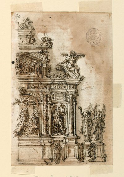 Design for an Altar by Leonardo Scaglia