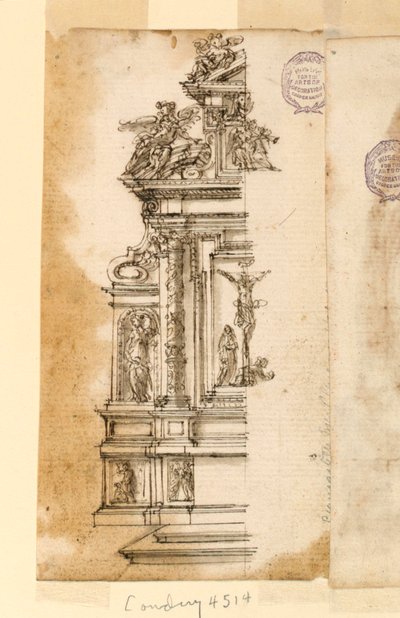 Design for an Altar by Leonardo Scaglia