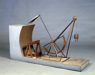 Leonardo da Vinci Excavator by Leonardo da (after) Vinci