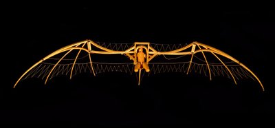 Model of Leonardo da Vinci
