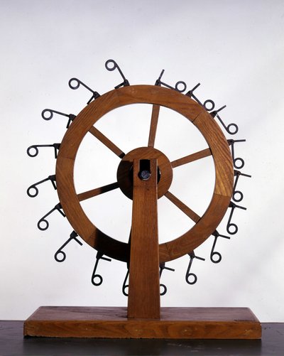 Perpetual Motion by Leonardo da Vinci by Leonardo da (after) Vinci