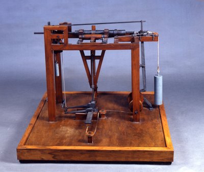 Wooden model of the 