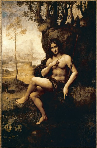 Bacchus by Leonardo da (studio of) Vinci