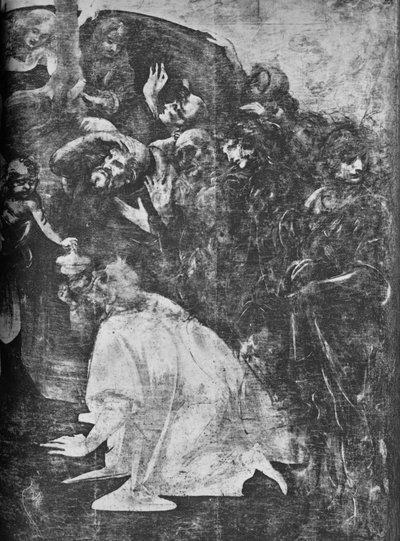 Adoration of the Magi (Detail), c1481, 1945 by Leonardo da Vinci