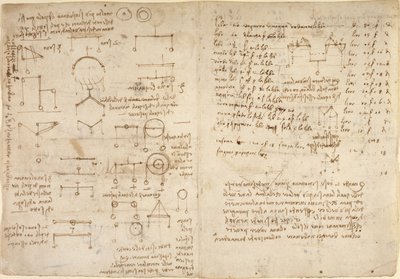 Notes and diagrams on mechanics from 