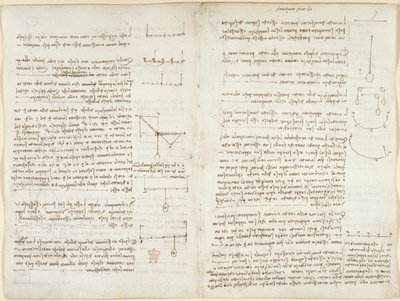 Notes and Diagrams on Mechanics by Leonardo da Vinci