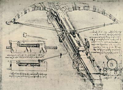 Ballista by Leonardo da Vinci