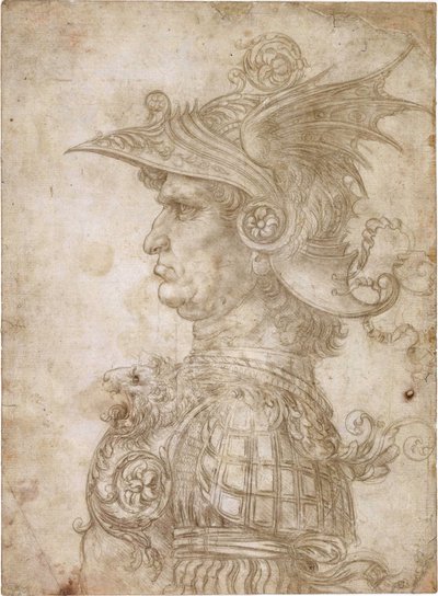 Bust of a Warrior by Leonardo da Vinci