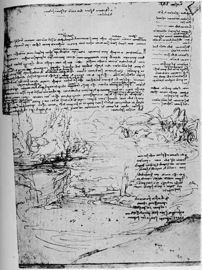 First Page of The Armenian Letters by Leonardo da Vinci