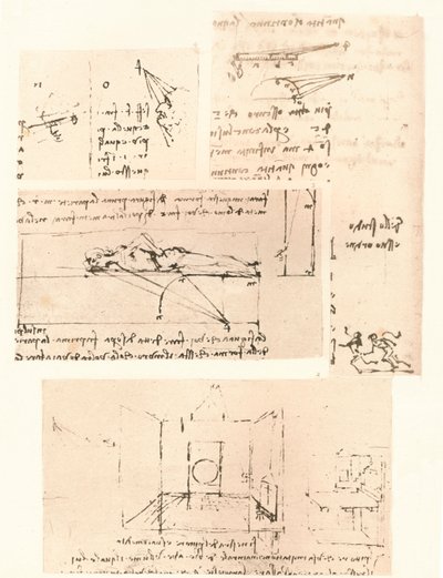 Four drawings illustrating the practice of painting, c1472-c1519, 1883 by Leonardo da Vinci