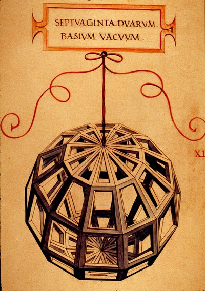 Geometry: A Polyhedron Page Taken from the Manuscript 
