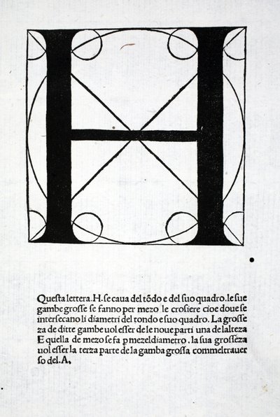 H, Illustration from 