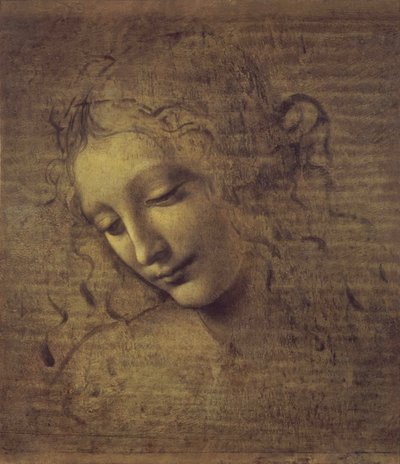 Head of a Woman La Scapigliata by Leonardo da Vinci