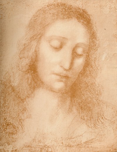 Head of the Redeemer, 15th Century by Leonardo da Vinci